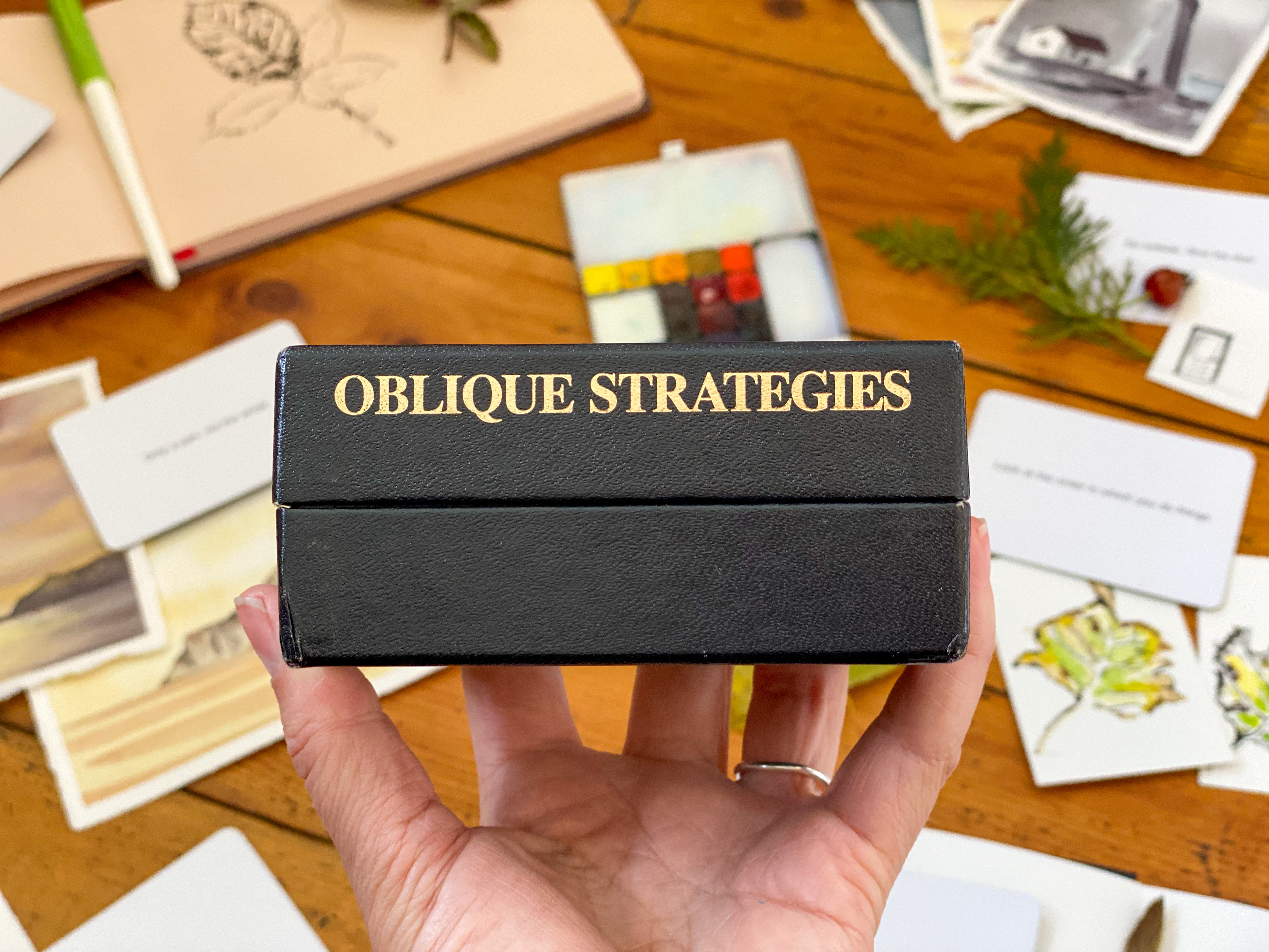 Exploring Artistic Inspiration with Oblique Strategies | Art Toolkit